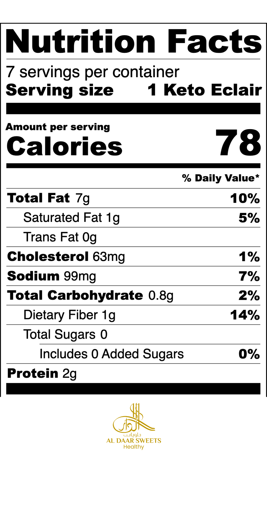 Keto Eclair - كيتو اكلير
